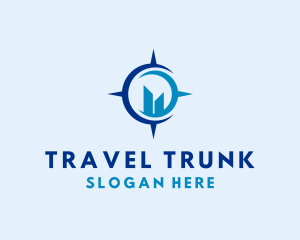 City Travel Compass logo design