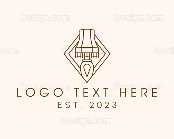 Elegant Lamp Shade Logo