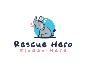 Animal Elephant Vet logo design