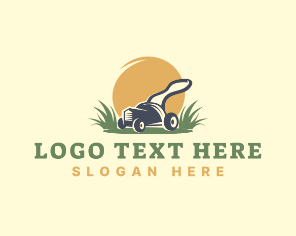 Garden Grass Lawn Mower  logo