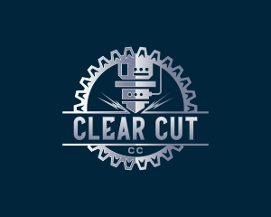 CNC Laser Fabrication logo design