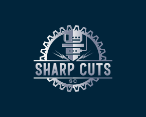 CNC Laser Fabrication logo design