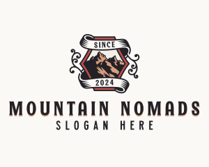 Mountain Summit Hiker logo design