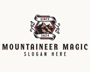 Mountain Summit Hiker logo design