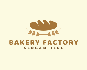 Wreath Bread Bakery logo design