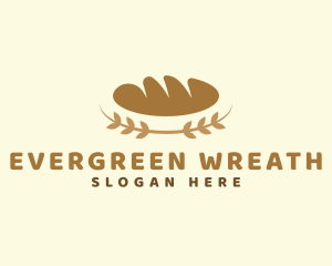 Wreath Bread Bakery logo design