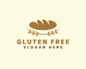 Wreath Bread Bakery logo design