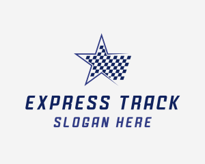 Star Flag Racing logo design