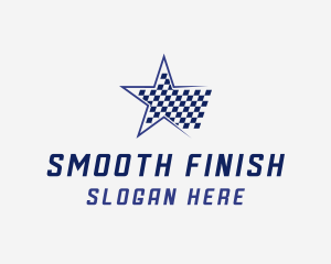 Star Flag Racing logo design