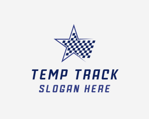 Star Flag Racing logo design