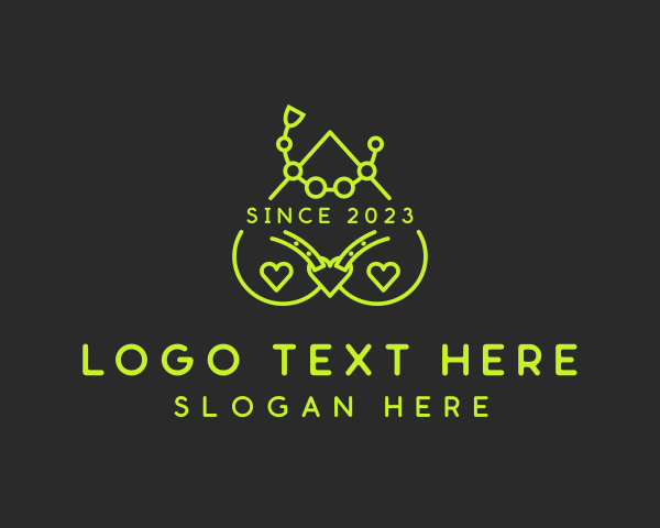 Boobs logo example 3