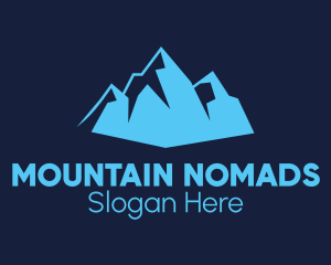 Ice Mountain Peak  logo design