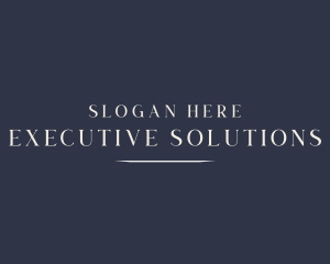 Executive Professional Firm logo design