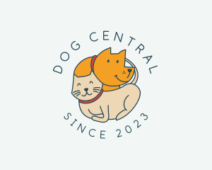 Pet Dog Cat logo design