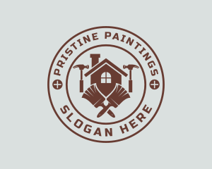 House Repair Maintenance logo design