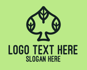 Eco Leaf Spade logo