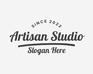 Cursive Urban Craft logo design