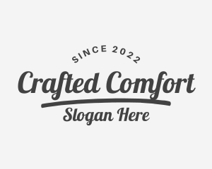 Cursive Urban Craft logo design