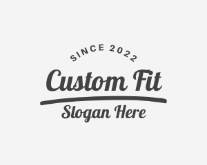 Cursive Urban Craft logo design