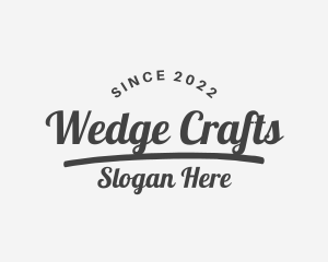 Cursive Urban Craft logo design