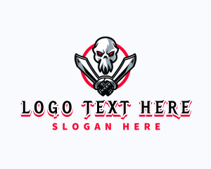 Skull Sword Warrior logo