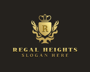 Regal Shield Royalty logo design