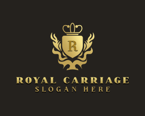 Regal Shield Royalty logo design