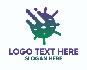 Fast - Fast Virus Spread logo design
