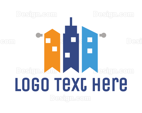 Construction City Building Logo