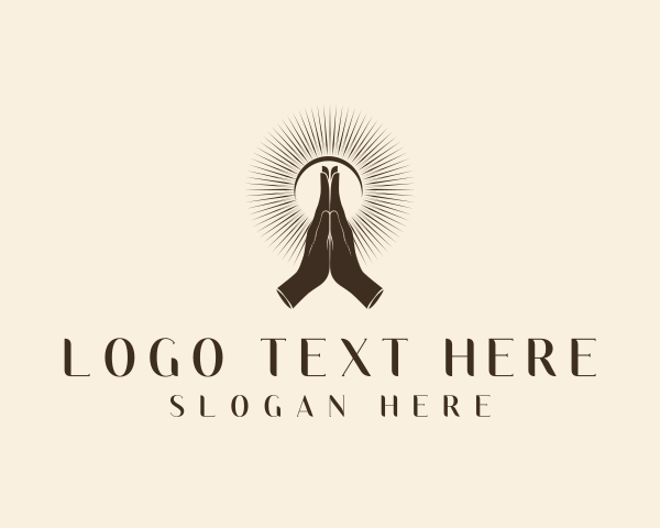 Prayer logo example 2