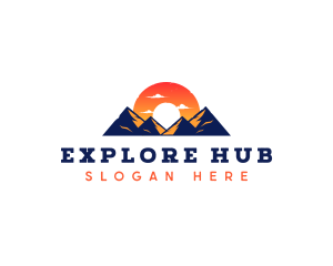 Mountain Summit Explorer logo design