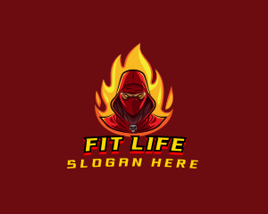 Fire  Ninja Warrior logo