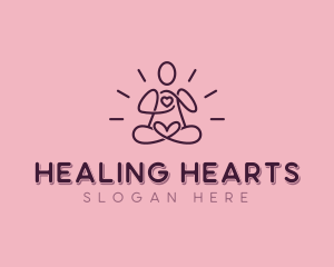 Spiritual Healing Yoga logo design