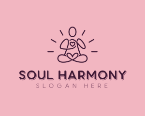 Spiritual Healing Yoga logo design