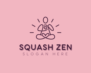 Spiritual Healing Yoga logo design