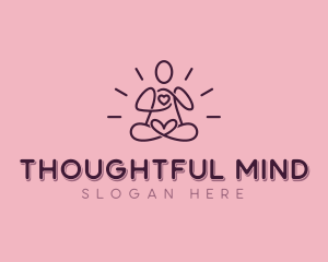 Spiritual Healing Yoga logo design