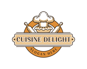 Bakery Culinary Baking Pie logo design