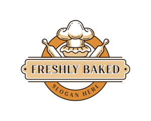 Bakery Culinary Baking Pie logo design