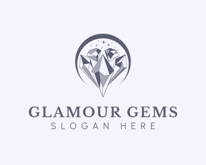 Diamond Luxury Gem logo design