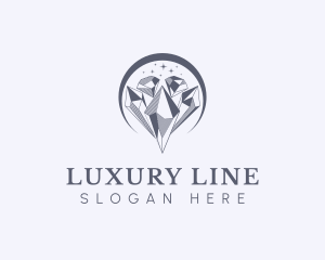 Diamond Luxury Gem logo design