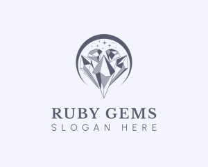 Diamond Luxury Gem logo design