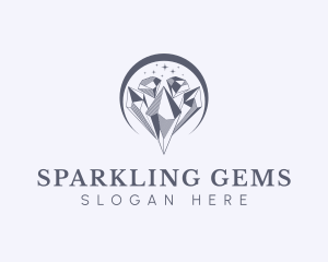 Diamond Luxury Gem logo design