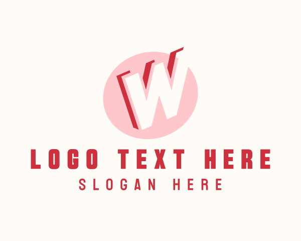 Advertising Agency Letter W logo