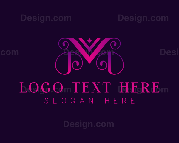 Elegant Luxury Letter M Logo