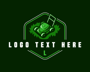 Lawn Landscaping Mower logo