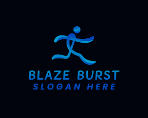  Running Athlete Sports logo