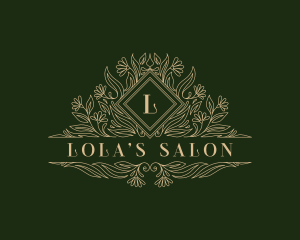 Stylish Florist Boutique logo design