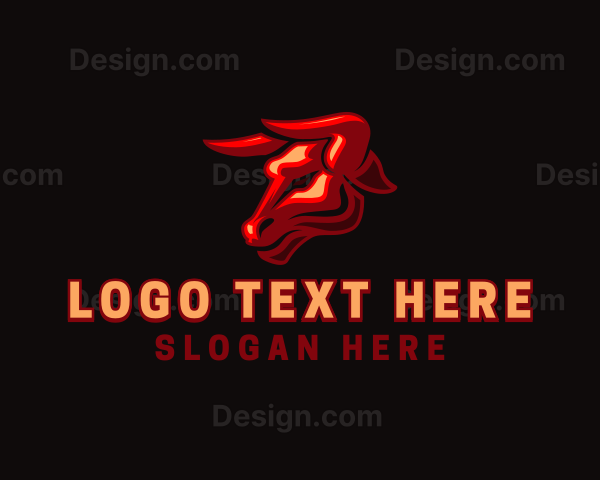 Red Bull Horn Logo