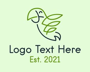 Leafy Wing Bird  logo