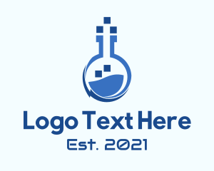 Experimental - Digital Pixel Laboratory logo design
